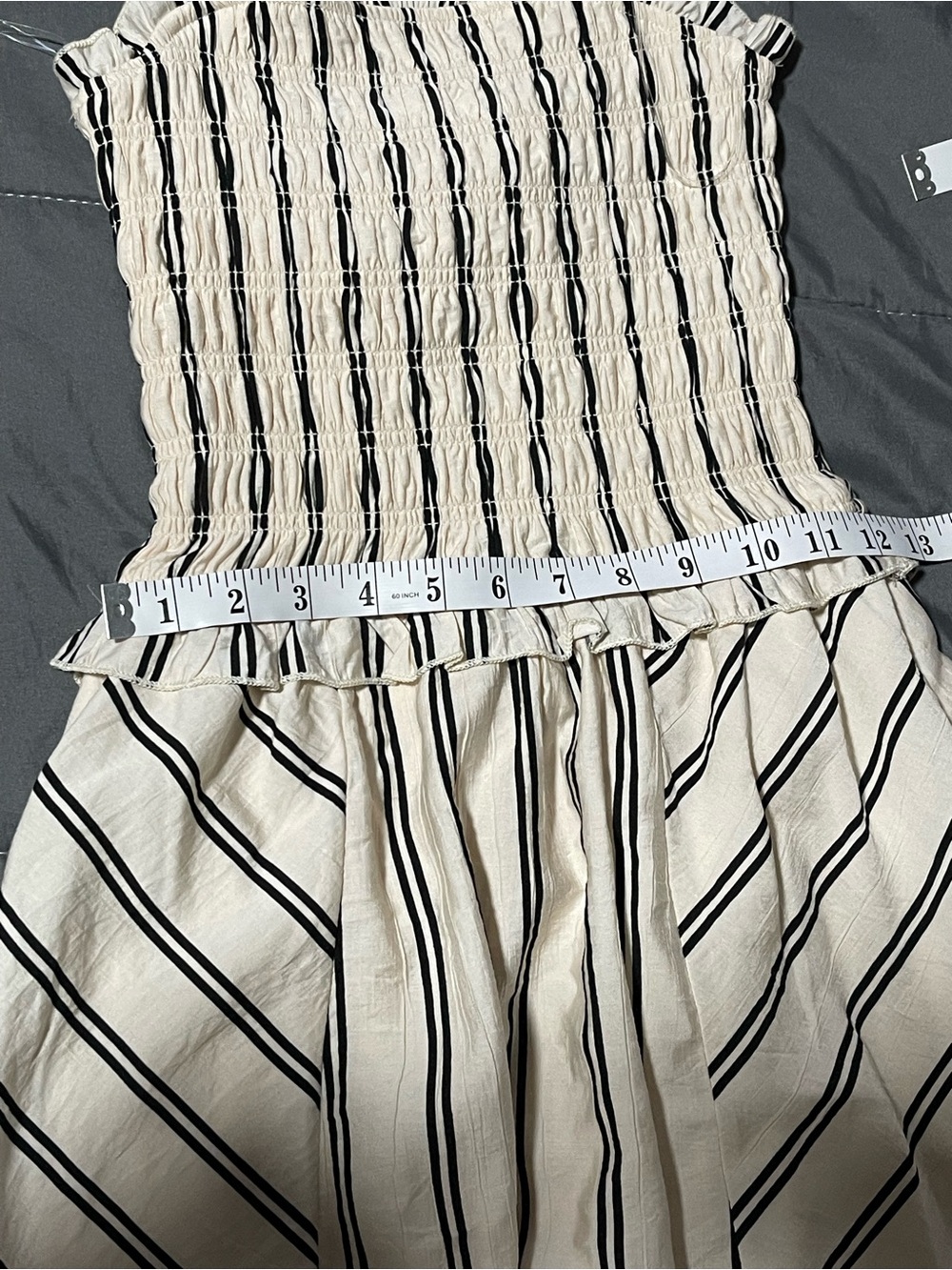 ✨ NWT Smocked Midi Dress Flowy Halter | Sleeveless - Picture 8 of 12